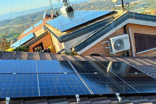 Impianto 6kwp e 10kwh accumulo