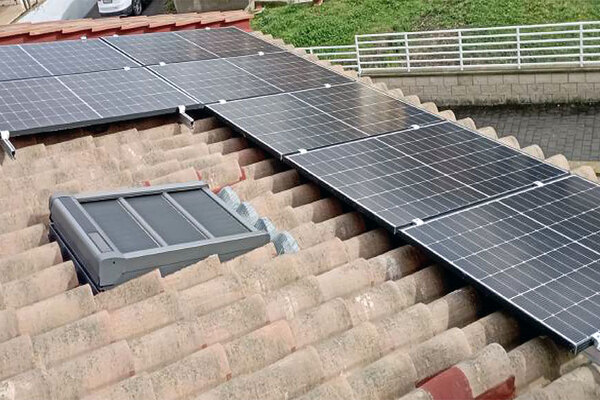 Impianto 6 kWp – 10 kWh accumulo – Pdc Templari