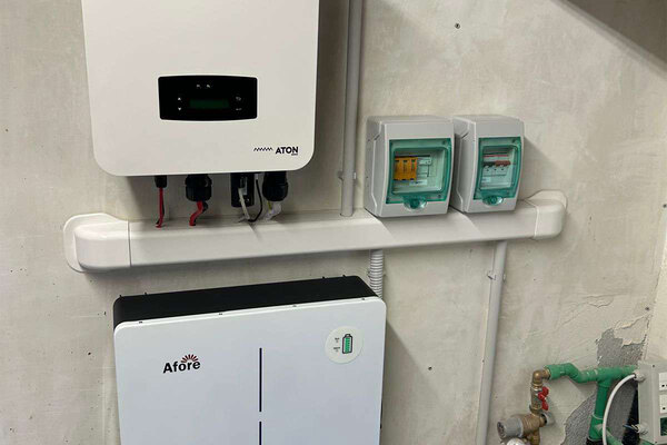 Impianto fotovoltaico 3,6 kWp - batteria 5 kWh